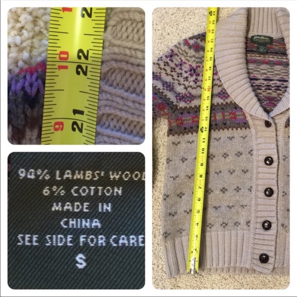 Eddie Bauer Wool Sweater - Picture 2 of 4